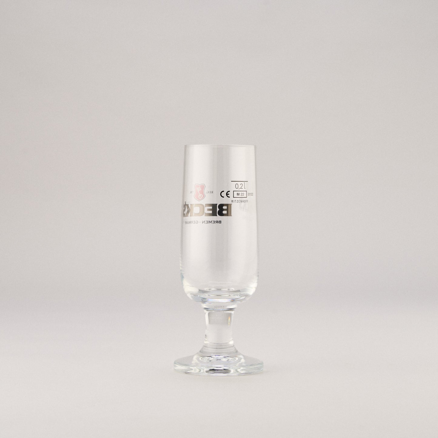 Beck's Retro Glas-Pokal