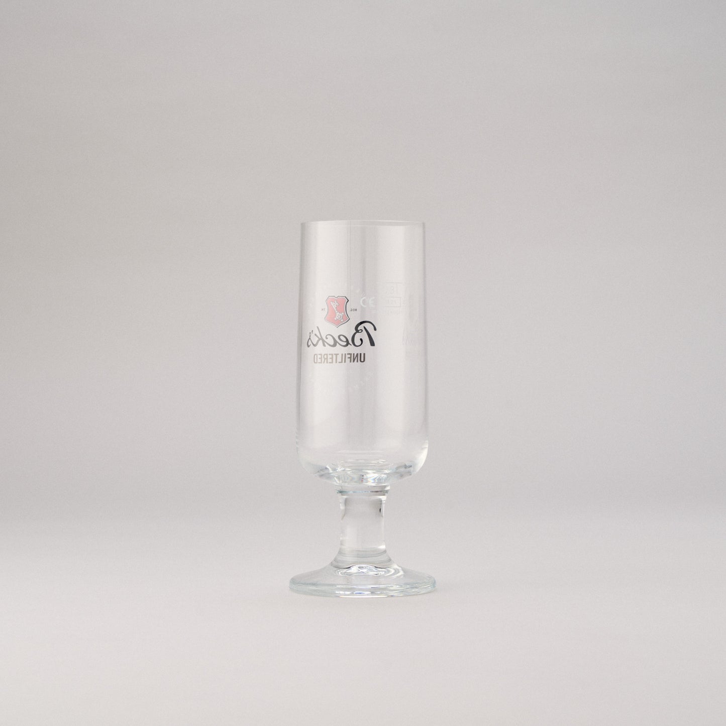 Beck's Unfiltered Glas