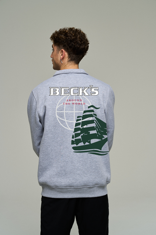 Half-Zip Beck's - AROUND THE WORLD