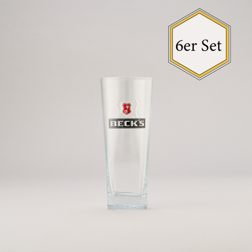Beck's Henry Glas 0,3 - 6er Set