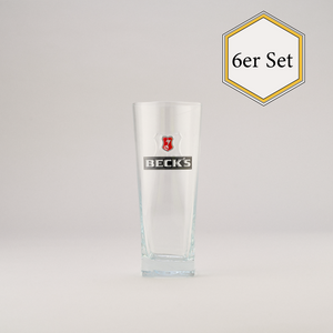 Beck's Henry Glas 0,4 - 6er Set