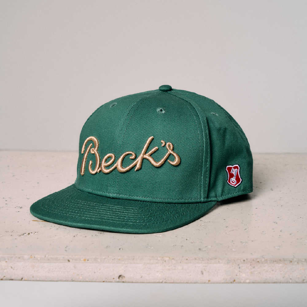 Beck's Snapback Cap - Grün